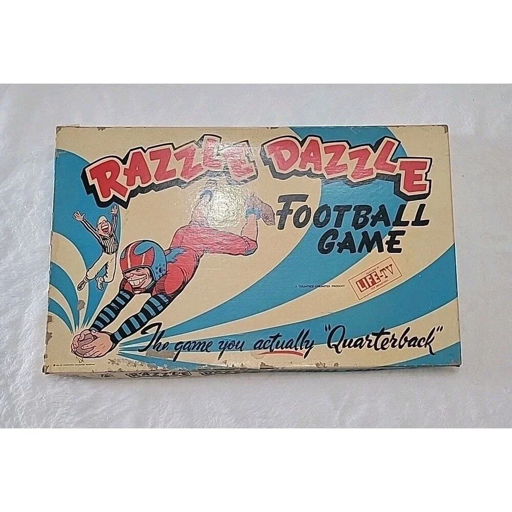 Razzle Dazzle Football Game by Texantics (Vintage 1954) Featured In Life-TV